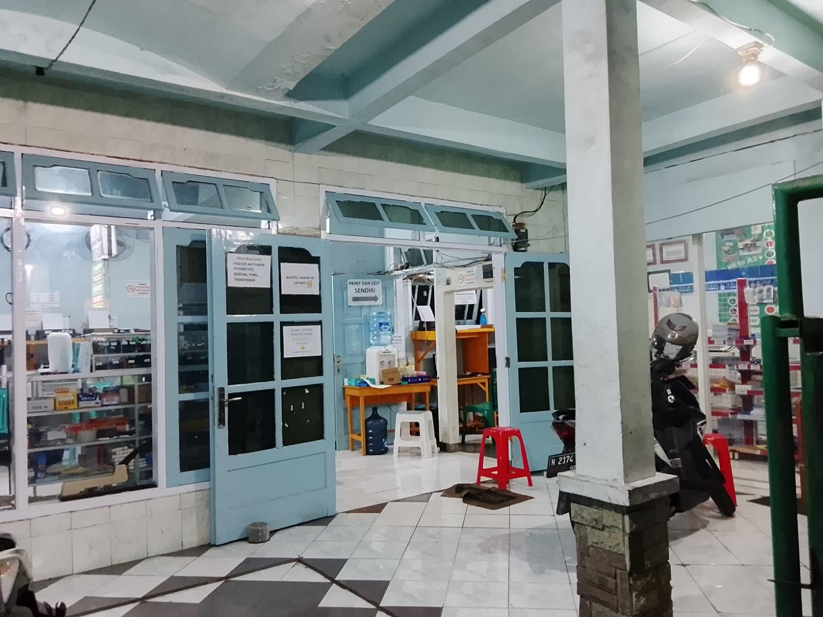 Lokasi area produksi Baznet Print