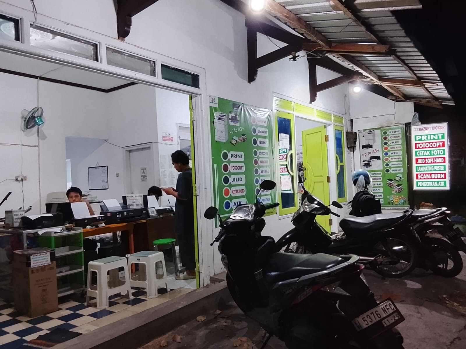 Lokasi area produksi Baznet Print